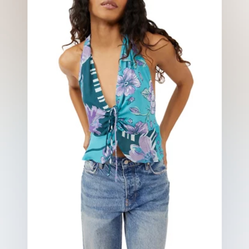 Free People Hot Tropics Tank